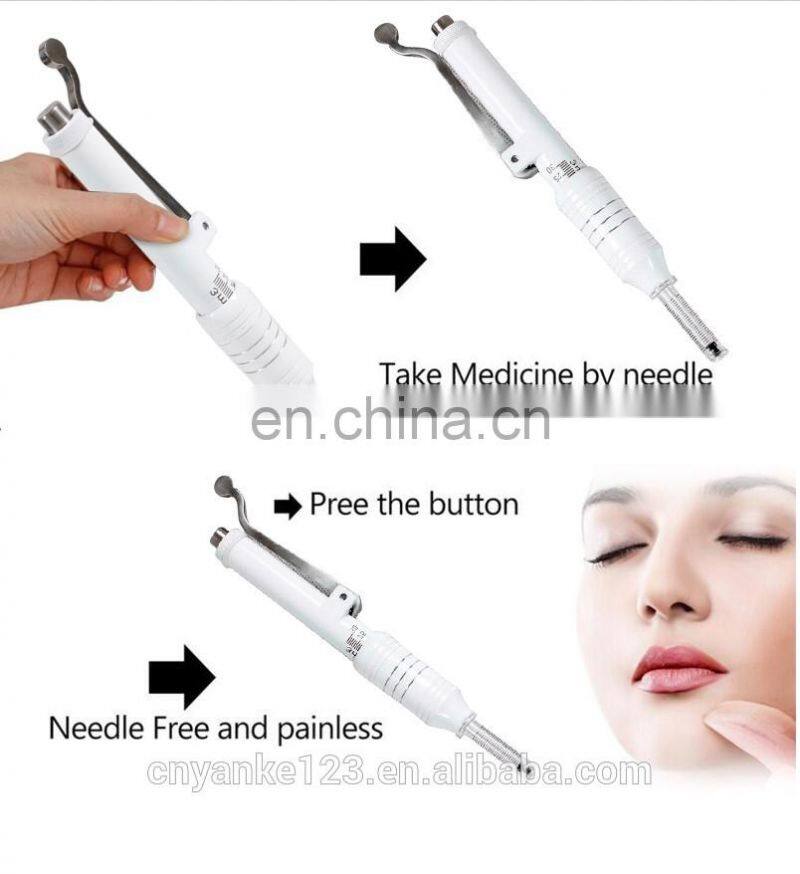 High Pressure Hyaluronic Injectable Pen Atomizer Massage Kit Acid Anti Wrinkle Water Syringe Needle Injection