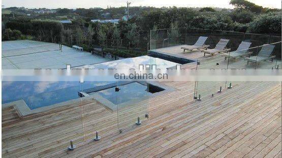 stair glass railing prices SELL 6-20mm high quality stair glass staircase railing tempered glass