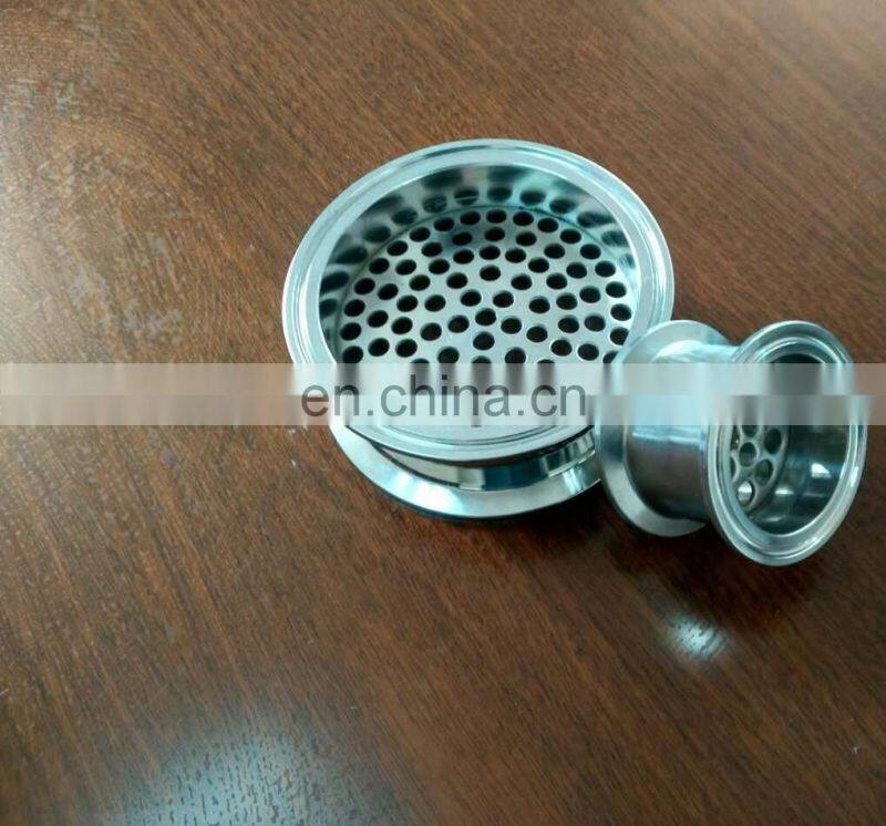 3A Stainless Steel Tri-Clamp Filter Plate using for filtration in BHO extraction process