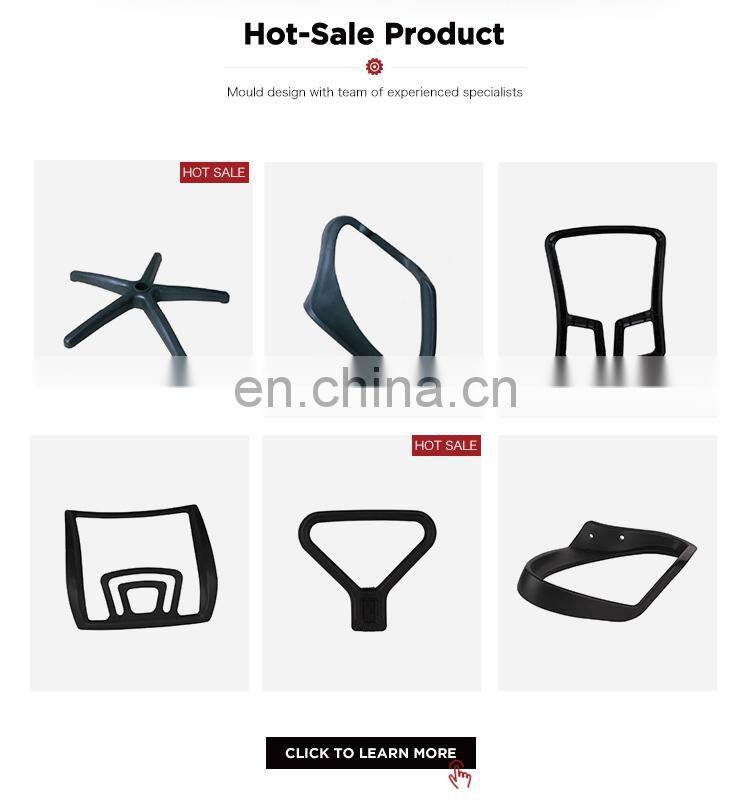 Hot runner custom design plastic injection office chair mold