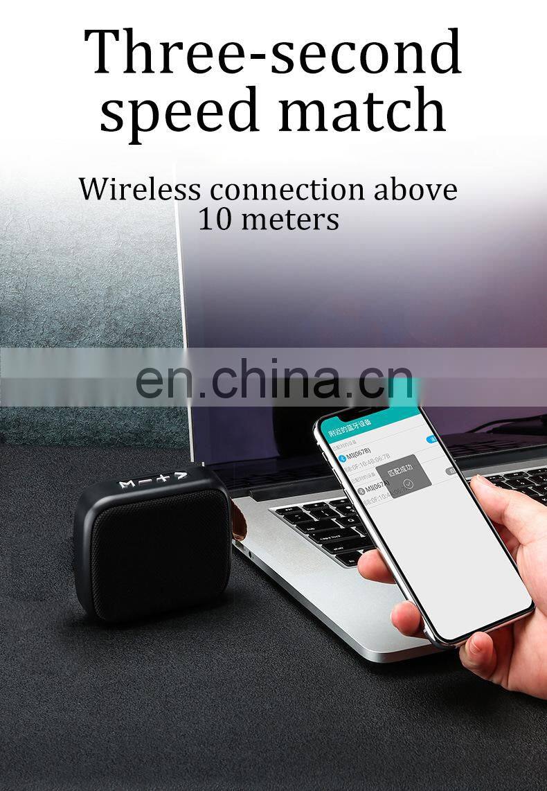 Mini Speaker For Mobile Phone New Product Wireless Waterproof Wholesale 2021 Amazon Top Seller Wireless Speaker Box Hifi