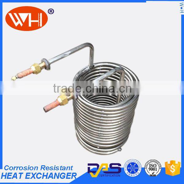 WH Best Quality stainless steel cooling coil,titanium coil,copper coil tube