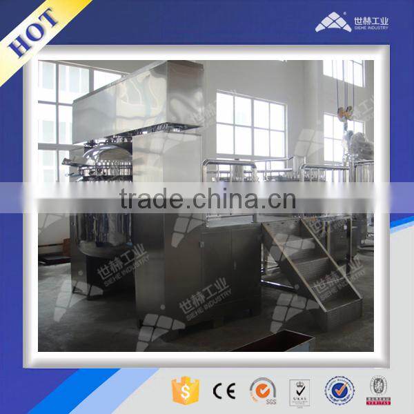 Shampoo vacuum Mixing equipment