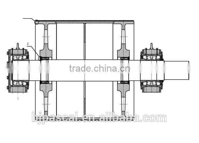 Mining Conveyor drum pulley lagging