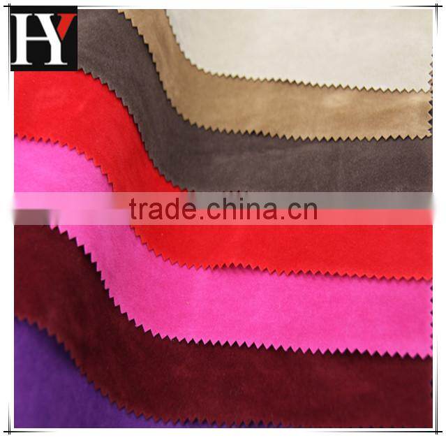 Weft Knitted Stretch Velvet High Quality Velour Knitted Fabric