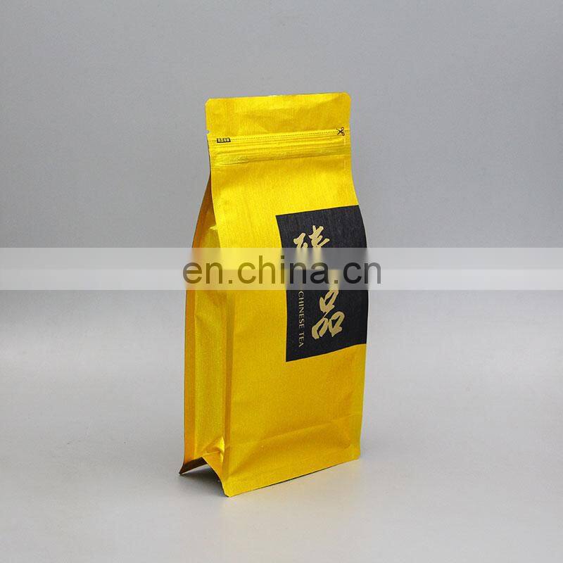 Compostable Eco Friendly Standing Pouch Smell Proof Organic Durable Empty Tea Bag