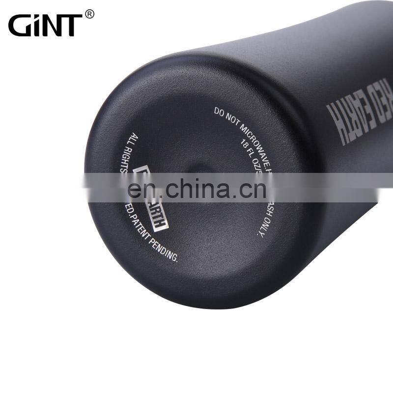 GINT 530ml Easy to Carry China Factory Customer Logo Metal Water Bottle
