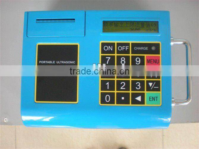 Portable ultrasonic flowmeters