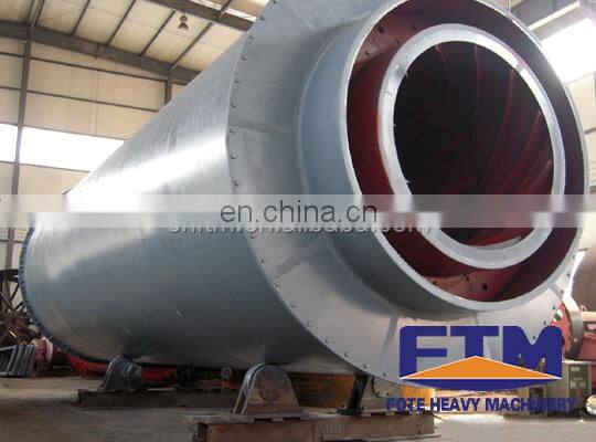 Drum dryer hot air rotary dryer kiln dryer for silica sand minerals wood chips etc.