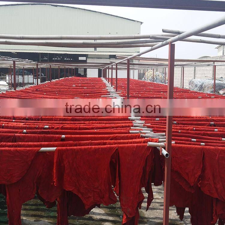 BC grade cow split leather reinforcemment palm industrial working gloves for rigger