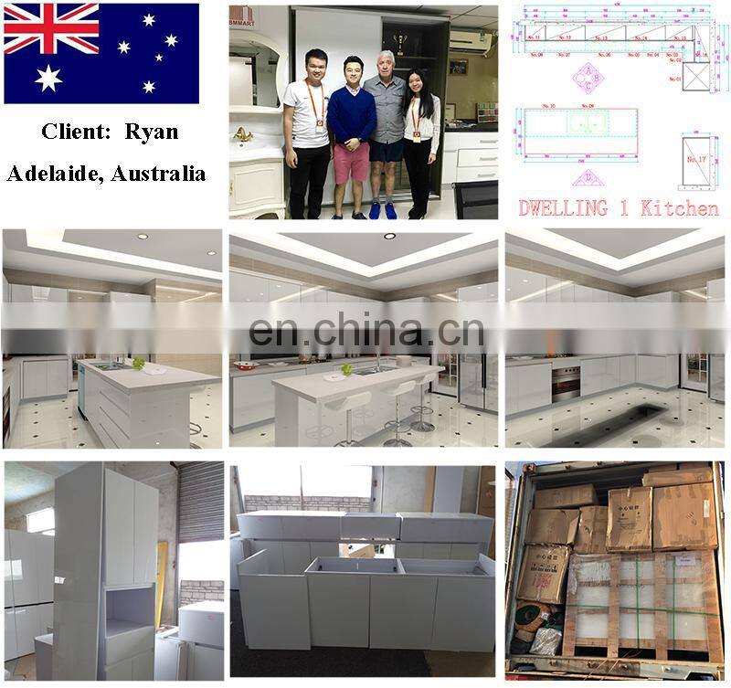 Los Angeles modern/contemporary white lacquer kitchen cabinet with quartz countertop, island, appliances