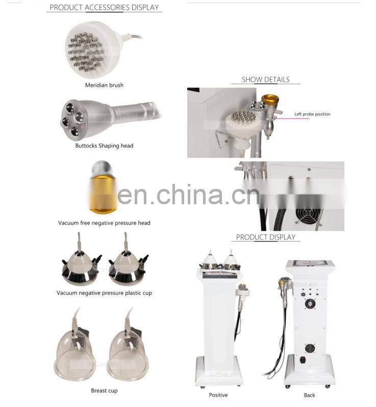 Vacuum cupping negative pressure lymphatic detoxification breast buttocks lifting machine