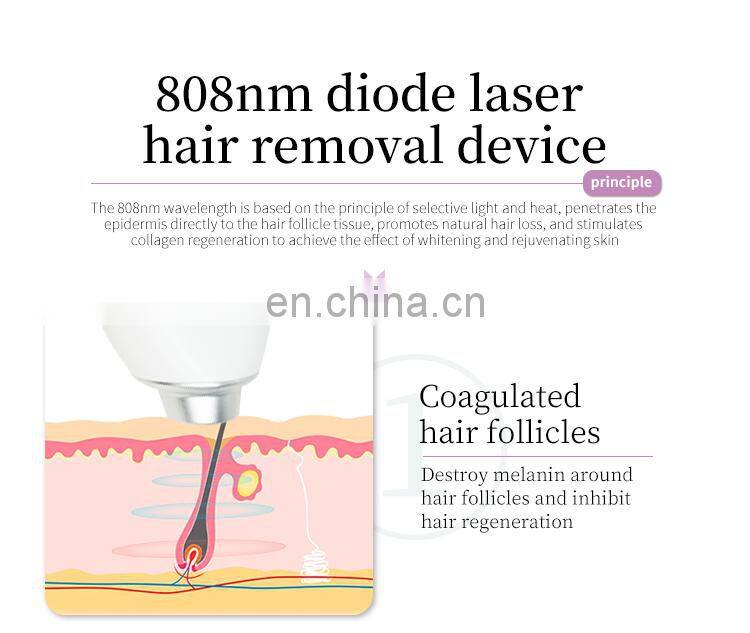 Portable 808 Diode Laser Hair Removal Skin Rejuvenation Device 755 808 1064 A-lma So-prano Ice Platinum beauty machine