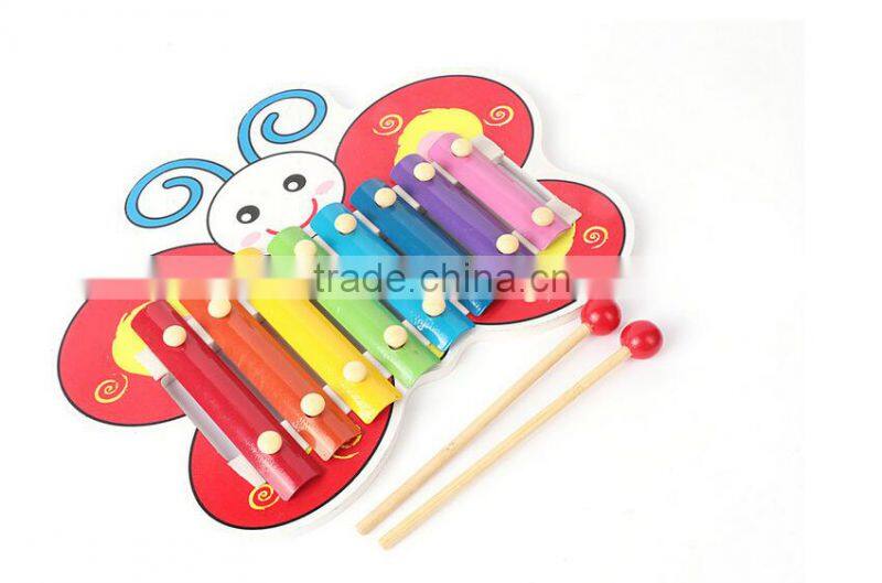 2015 China Factory Wholesale Musical instrument wooden funny baby toys