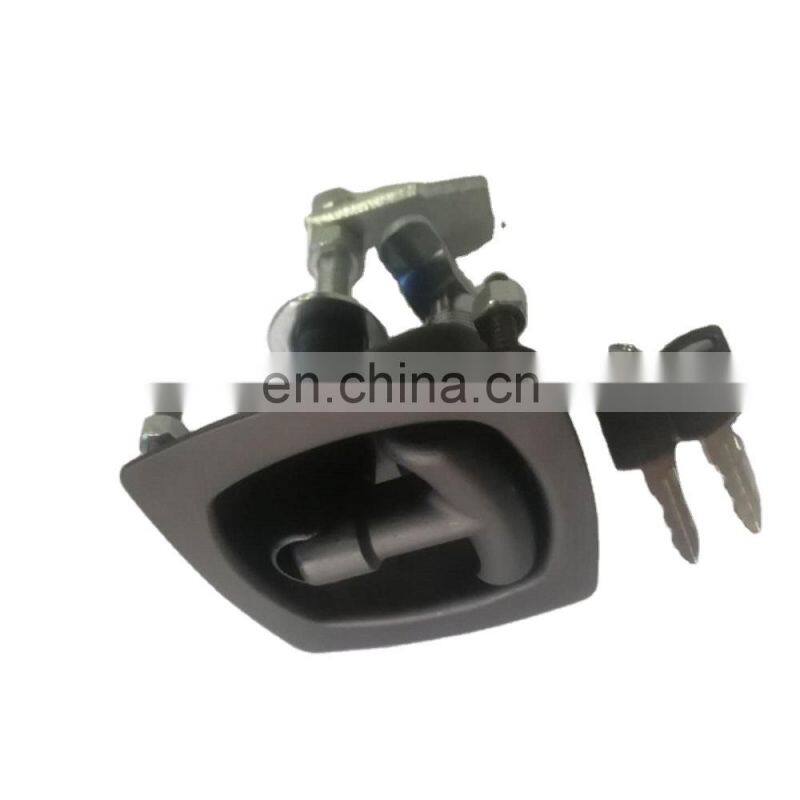 MS858C-3 Black Powder Coated Steel Trailer/ Vehicle Truck T bar Handle Toolbox Panel Locks