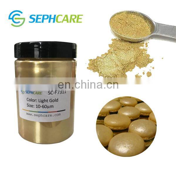 Sephcare food grade edible mica pearl pigment powder