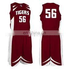 Wholesale Customize Blank Basketball Uniform Jerseys Shorts Wear New Design Custom Sublimation Basketball Jerseys