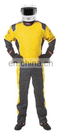Custom Design fireproof Nomex Car Racing Suit Protect SFI One Piece car Racing Suit