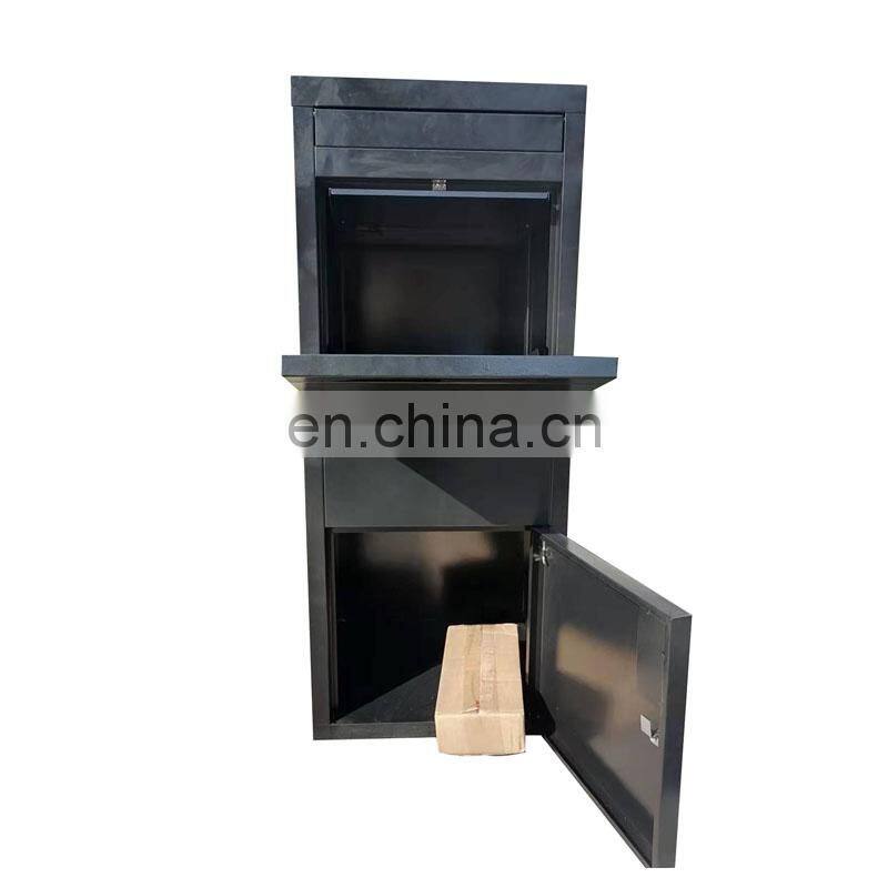Outdoor Metal Package Stainless Steel Large Smart Parcel Delivery Drop Post