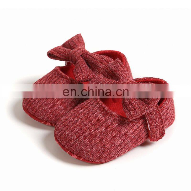 Baby Girls Cotton Shoes Retro Spring Autumn Toddlers Prewalkers Cotton Shoes Infant Soft Bottom First Walkers 0-18M