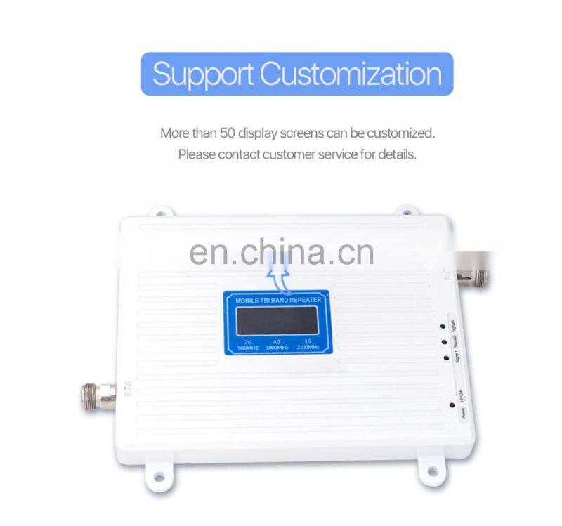 ALLINGE DRD2129 New Smart 2G 3G Mobile Booster 900/1800/2100mhz Cellular Signal Amplifier Repeater