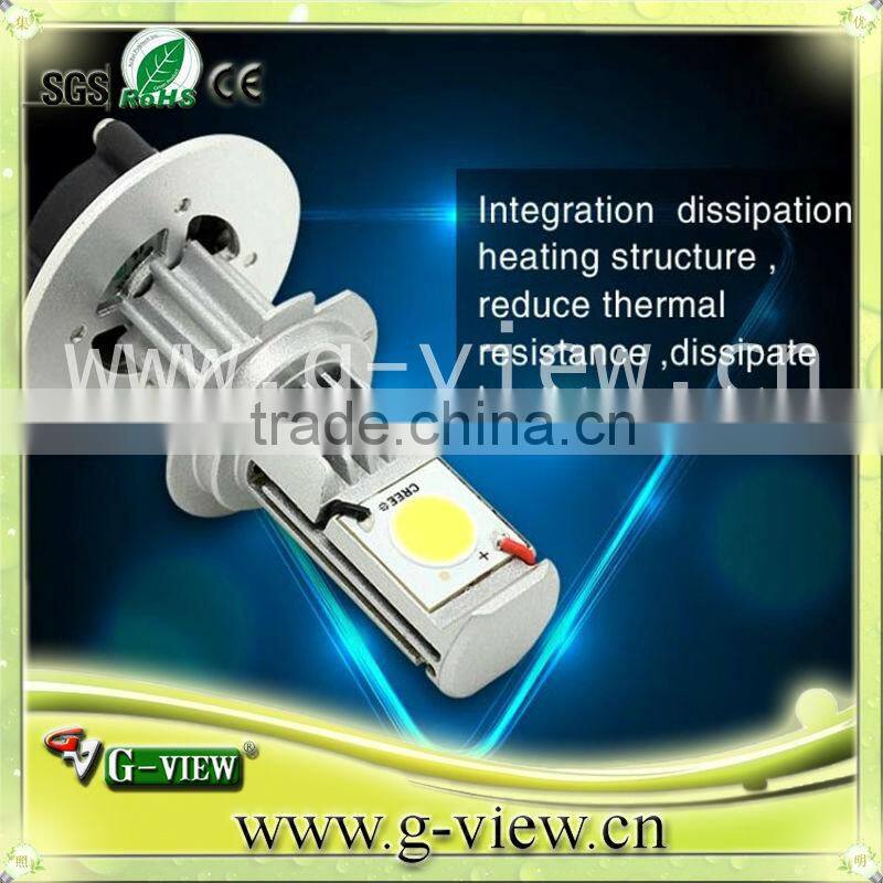 High brightnessled led headlight for car H4 H7 H8 H9 H10 H11 9005 9006 creechips color 6000K/headlight with 1800lm 12-24V