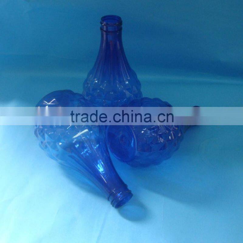 Plastic clear foam bottle with silicone foam pump for personal face washing/ 30mm 43mm closure foam pump