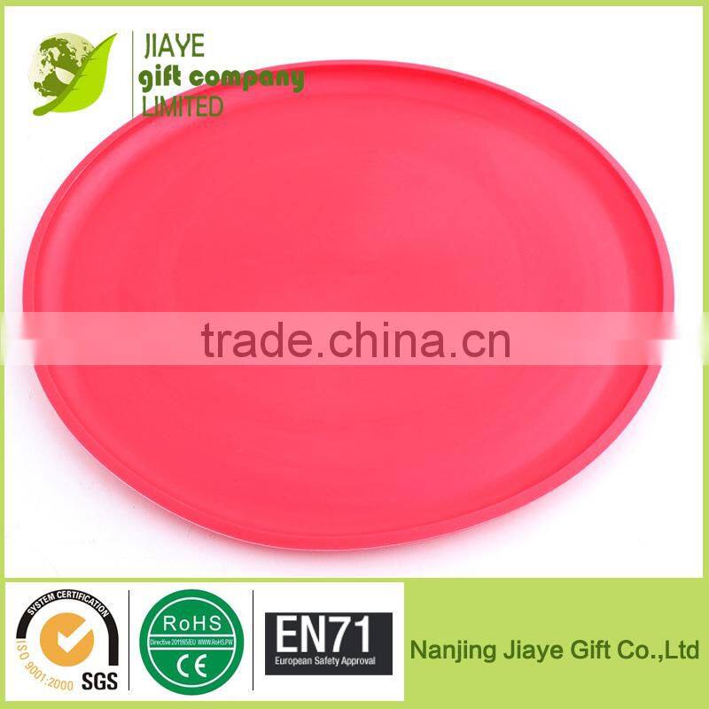 Whosale Rubber Silicone Soft Dog Frisbee