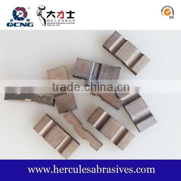 diamond segments for drilling core bits for reinforced concrete