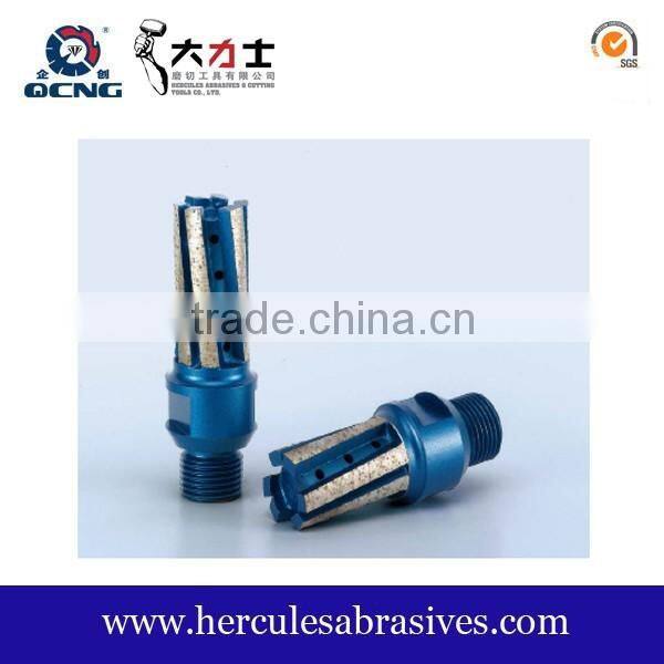 Cnc Finger Bit For Granite,Marble Stone / Diamond Core Drill Bit /diamond miling cutter