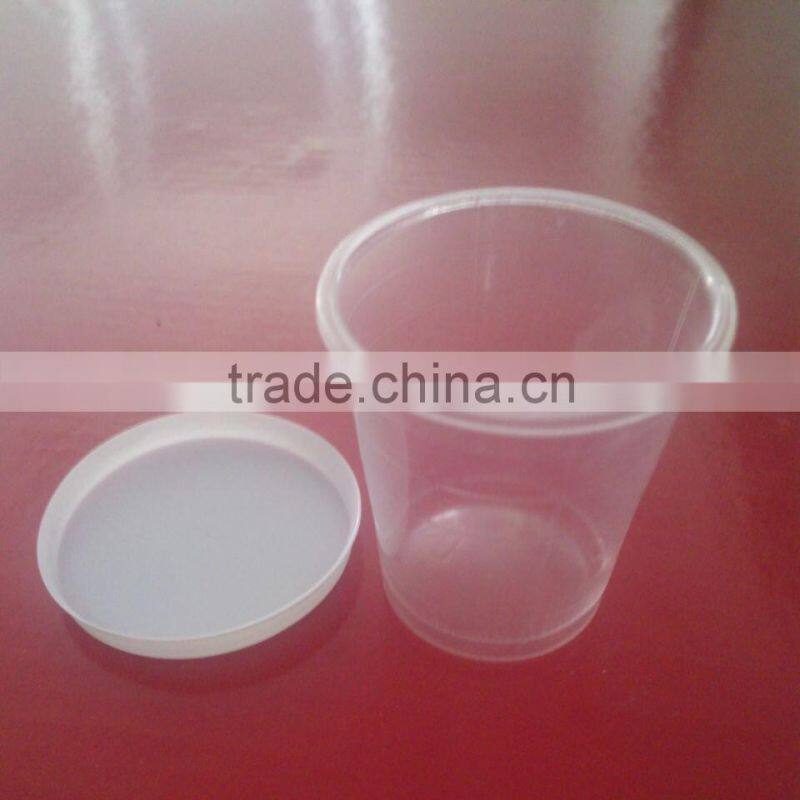 25 ml PP clear small plastic cups with lid