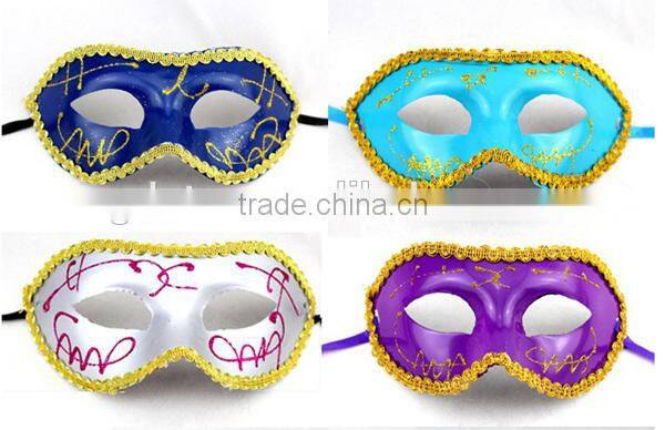 2015 New Style Hot sale customed Half face Venice Fancy Party Mask