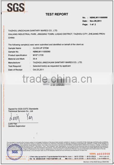 (J126-B)Receive customized sink plugs basin trap sink plugs