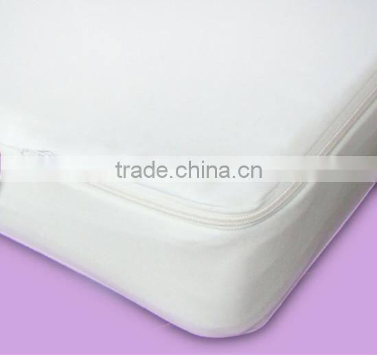 Waterproof Bed Bug proof Zippered Mattress Protector Encasement With Knitted Fabric