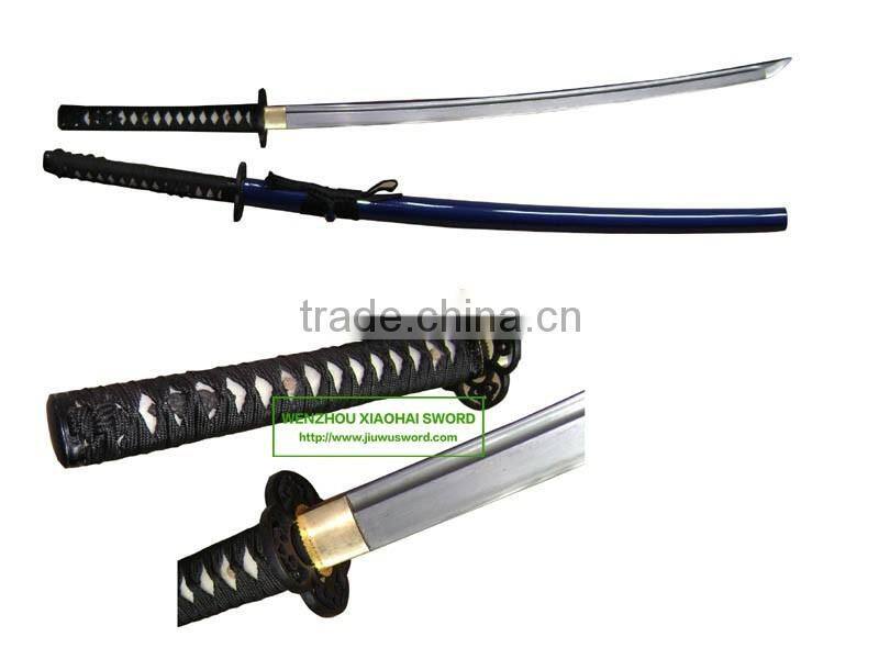 high quality damascus steel high carbon steel dragon handmade katana samurai sword HK065
