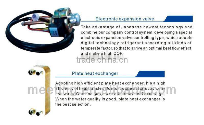 25KW ground source heat pump, Meeting MDS60D Residential ground source heat pump