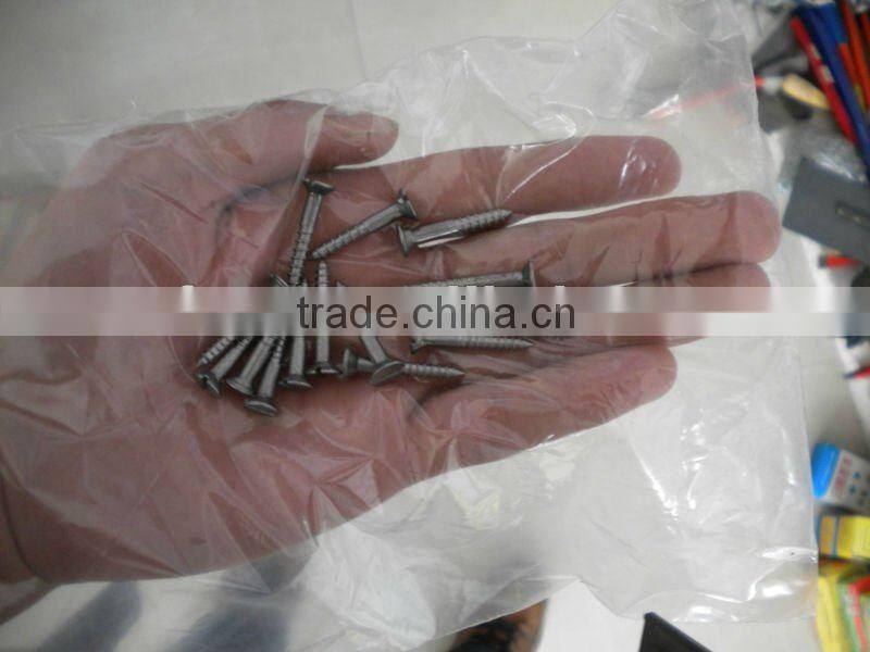 slotted countersunk head wood screw