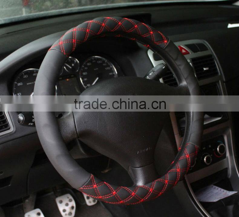 pu glow in the dark swift car steering wheel cover