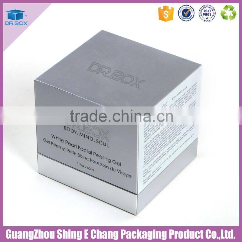 Small bottle for cosmetic packaging,Logo customized rigid paper box