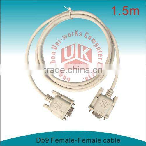 female to female db9 cable rs232 cable