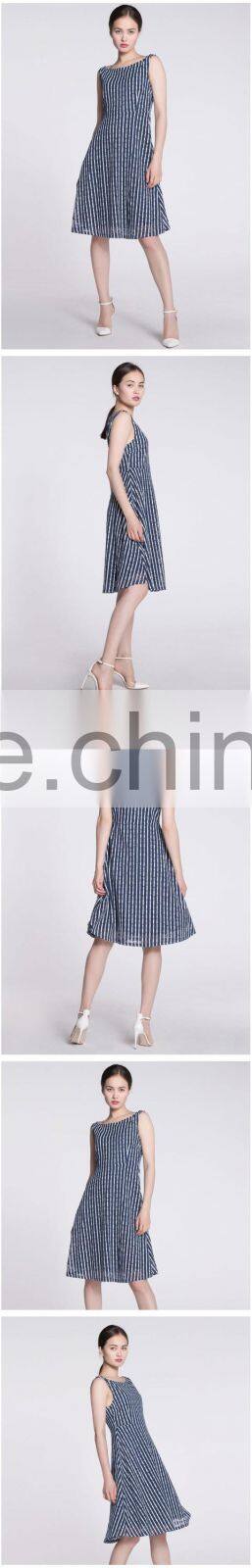 One Piece Young Girls Party Bohemians Dress With Cold Shoulder Ruffle Ladies Women Fashion Dresses With Pictures Hollow HSD1020