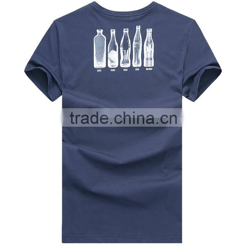fashion mens custom printing t shirt