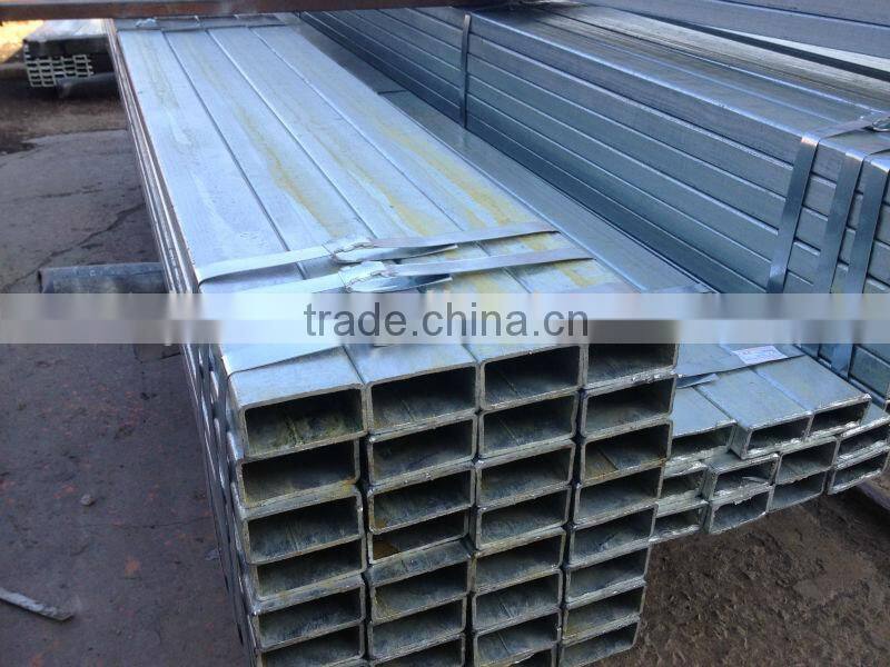 GI Rectangle Pipes for Construction
