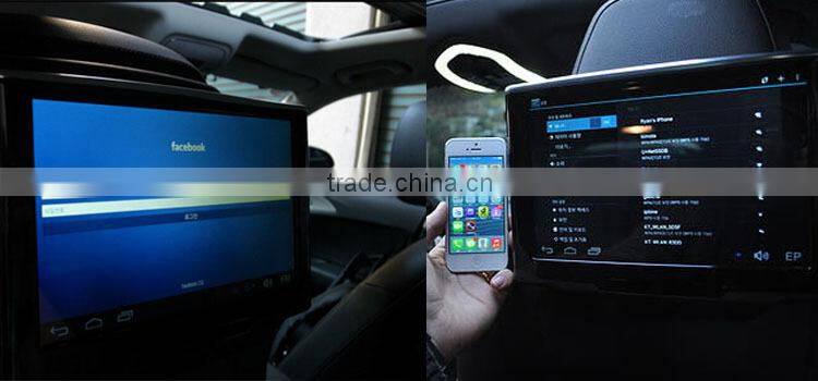 Special for Audi A8 10.1 inch headrest monitor with USB SD