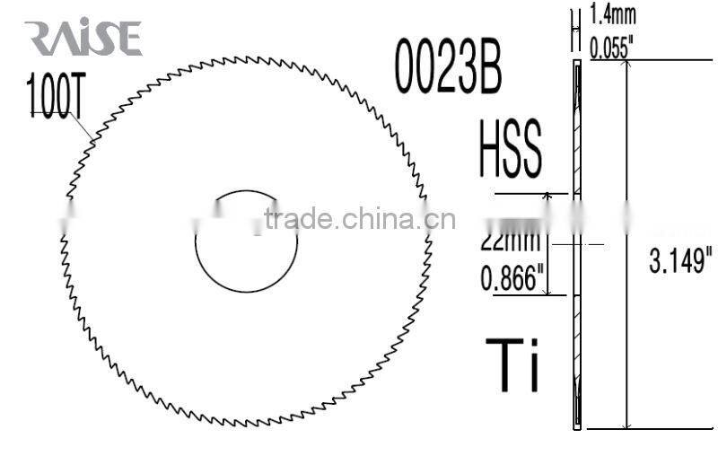 2015 newest slitting milling cutter china jiangsu zhangjiagang manufacturer