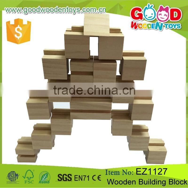 Continued Selling Kids Colorful Block Toys Educational Wooden Building Block for Children