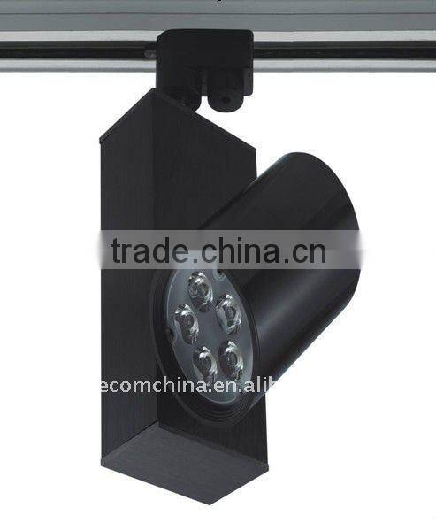 Hung on a wall rechargeable LED spotlight