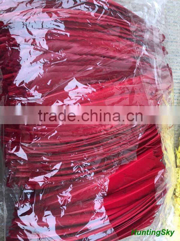 DIY Turkey Feather Archery Traditional Feather Arrow Fletching For Bamboo Arrow