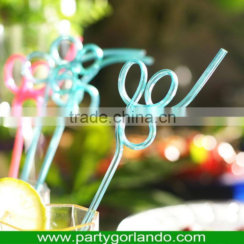 fancy bear topper volution PVC swizzle cocktail drink straws