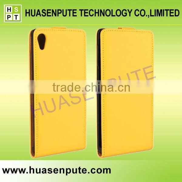 Vertical Flip Leather Case for Sony Xperia Z4, Business Style Leather Case for Sony Xperia Z4